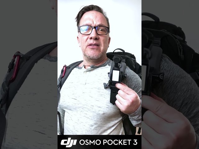 Dji Osmo Pocket 3 Expansion clip for Hiking Bags