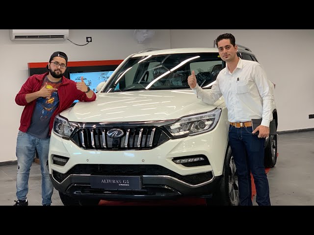 Mahindra Alturas G4 Most Detailed Video | 360 Degree Camera | Hid Projector Headlamps