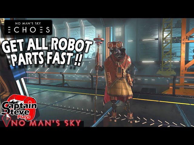 No Man's Sky Echoes - Get All The Robot Parts Fast - Duplicate Motes - NMS Guide - Easy Motes