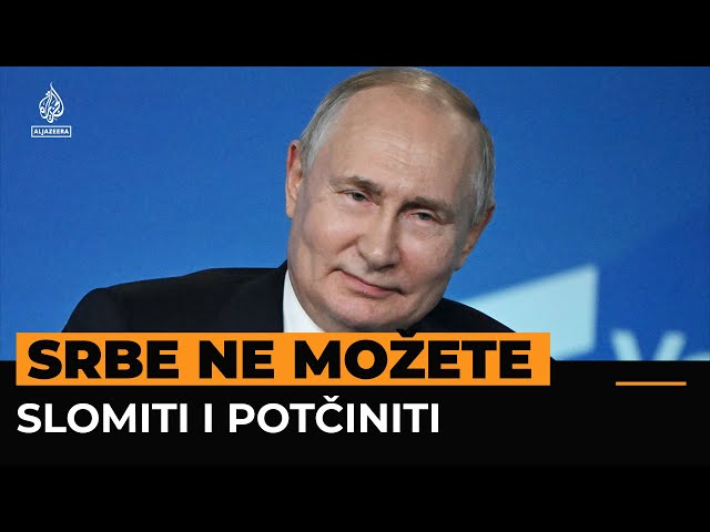 Putin: Srbi nisu narod koji možete slomiti i potčiniti