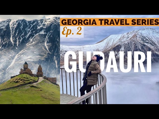 We missed this place 👆😪 Georgia Travel Vlog - Episode 2 | Ananuri, Gudauri & Kazbegi | Sanjana M