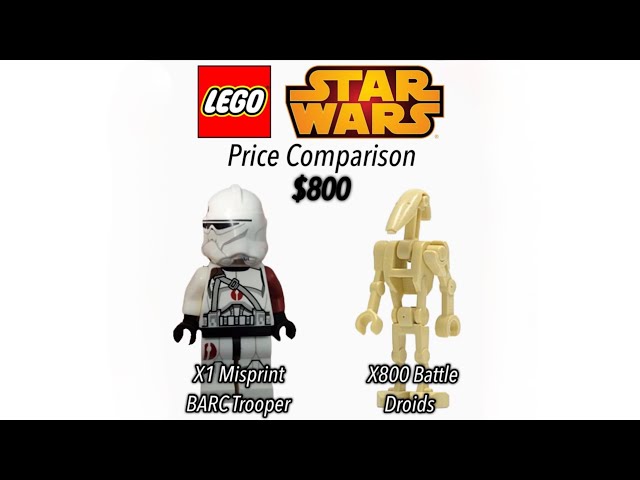 This Lego Star Wars MiniFigure Misprint is Worth $800...