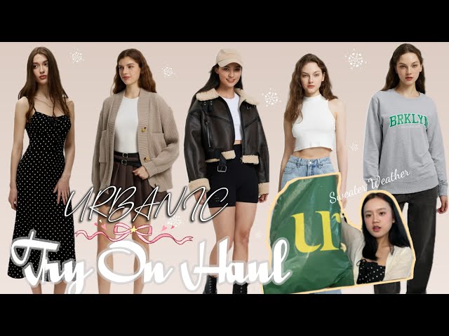 Urbanic Haul || Try on Haul🍓|| Sweater Weather ❄️