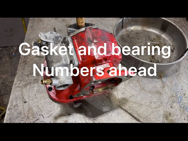 How to repair and reseal a leaking Chelsea PTO on your truck. Bearing and gasket numbers in video