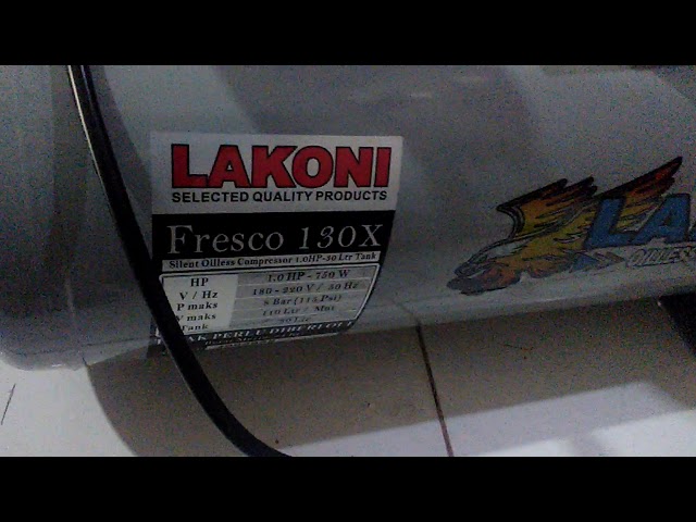 KOMPRESOR OILLESS LAKONI FRESCO 130X