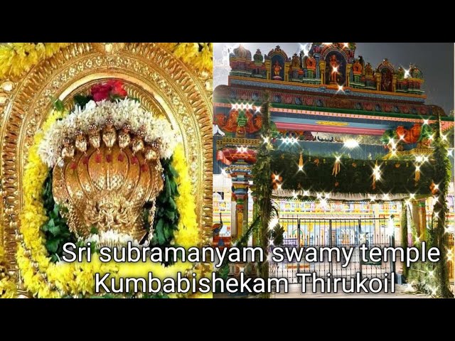 Thirukoil Sri subramanyam swamy temple| kumbabishekam #travelblogs