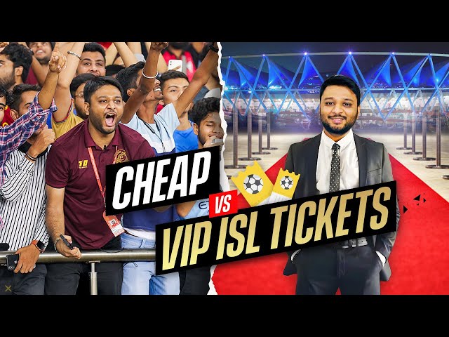 ISL's Cheap vs VIP Seats Experience (Delhi Edition)