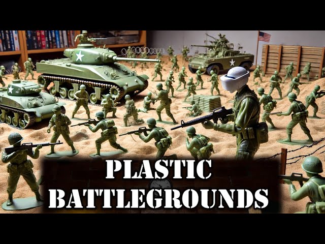 Plastic Battlegrounds Meta Quest 3  Army Men in VR / Das Spielzeug von 1950 jetzt in VR Spielbar