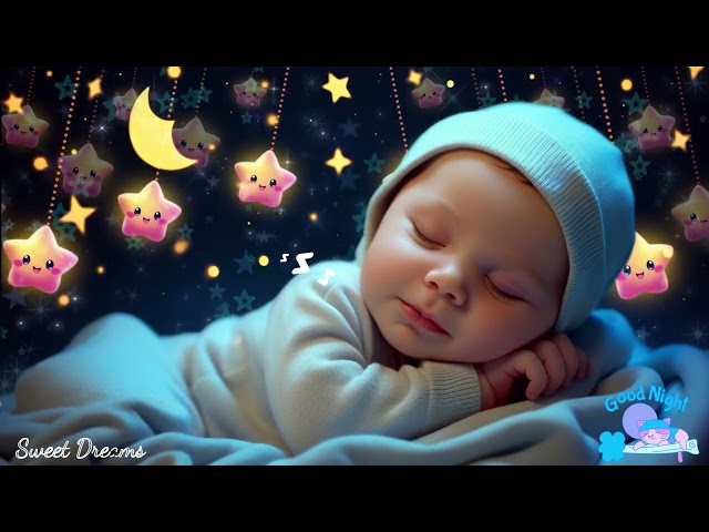 Sleep Instantly 🌙 Mozart Brahms Lullaby 🎵 Soothing Baby Sleep Music for Relaxation & Calm