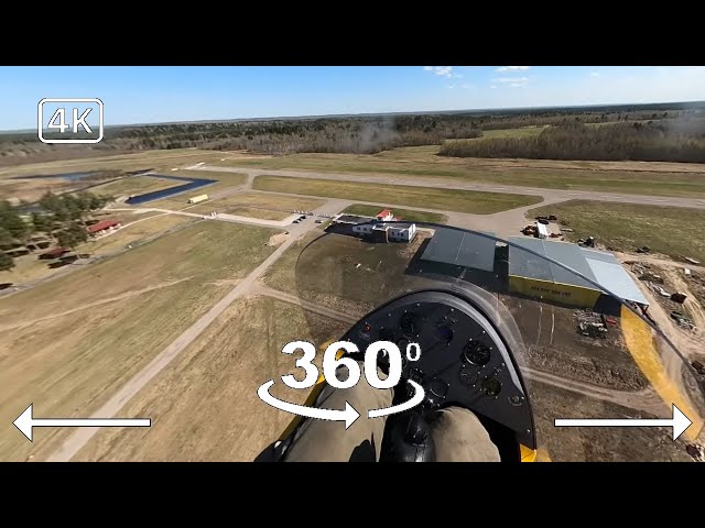 360' 4k. Максим, группа 021. 10-й полёт. Автожир