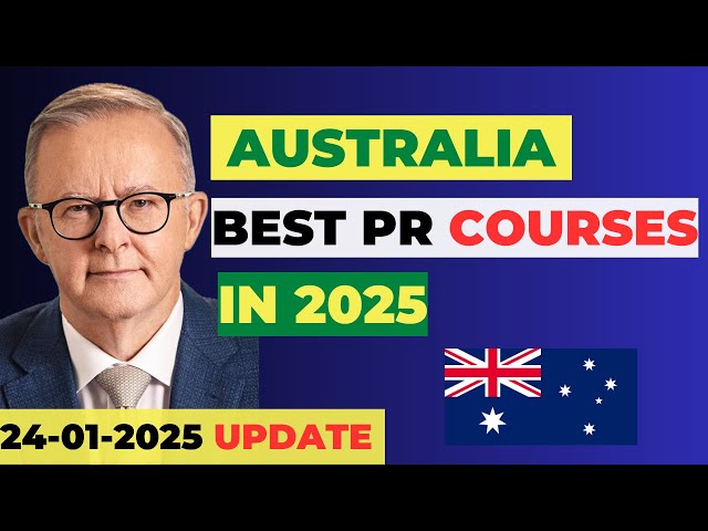 Best Courses for PR in Australia |Best Courses in Australia for Indian Students | Best Course for PR