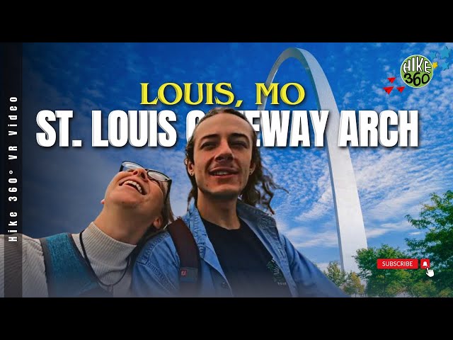 The St. Louis Gateway Arch - St. Louis, MO (Hike 360° VR Video)