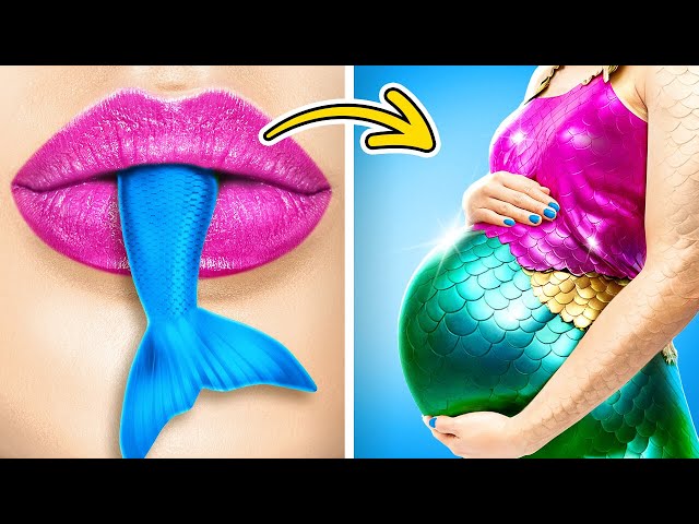 Giga Rich Vs Giga Poor Pregnant 🤰 Relatable Situations for Pregnancies by 123 GO!