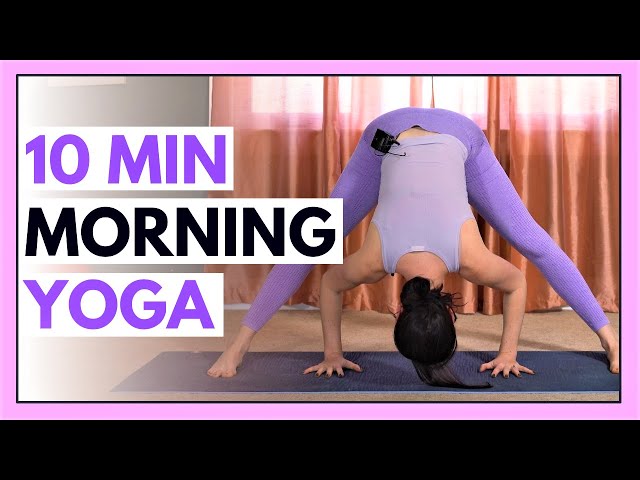 10 min Morning Yoga Stretch for an ENERGY BOOST