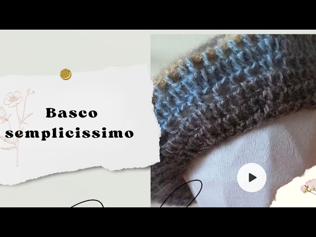 Basco uncinetto