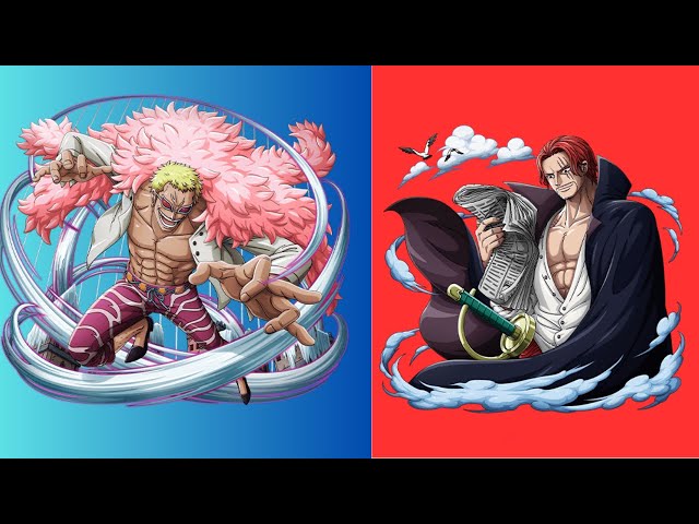 [OP01] Donquixote Doflamingo VS [OP09] Shanks One Piece TCG Game Play in OP09 Meta