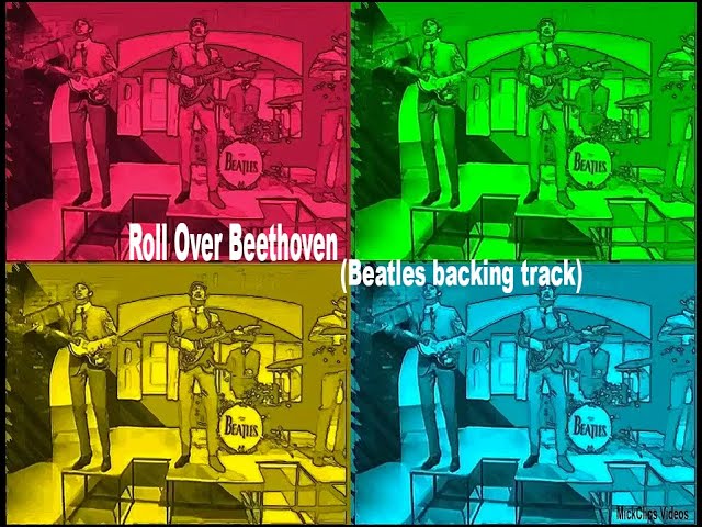 Roll Over Beethoven - (BEATLES version) Guitar Backing Track