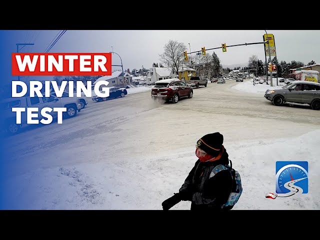 How to Pass Driving Test on Snow & Ice in the Winter