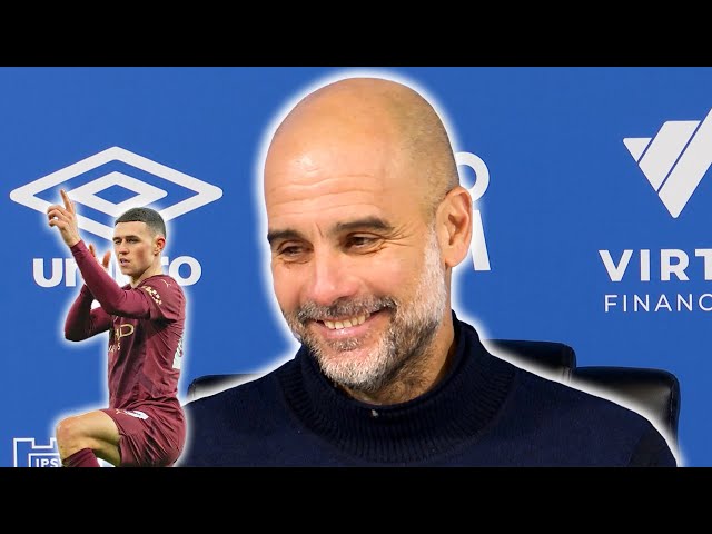 'I want Foden to be ONE-CLUB MAN and FINISH CAREER at City!' | Pep Guardiola | Ipswich 0-6 Man City