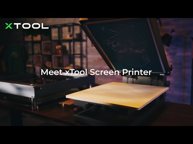 xTool Screen Printer -  Effortless Art Painting with Laser