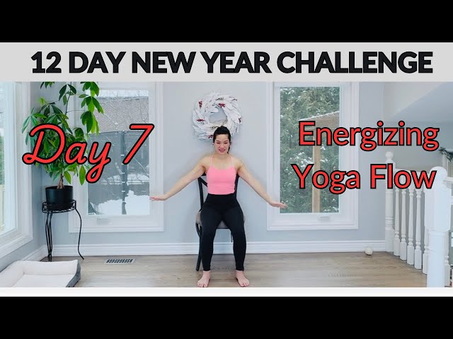 Day 7:  Flow with Grace – Gentle Chair Yoga & Sun Salutations!