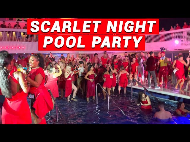 Secret Party on Virgin Voyages Scarlet Lady | Must-See Cruise Shows!