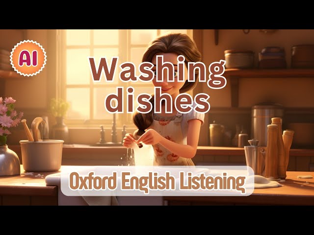 Oxford English Listening | A1 | Washing dishes