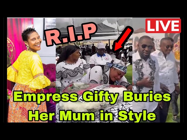 BREAKING: T£ARS FLOW AS EMPRESS GIFTY BUR!ES HER MOTHER IN STYLE🔥