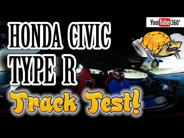 Honda Civic Type R Track Test Monticello - 360º VR