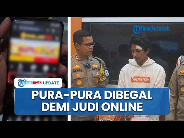 Pria di Purbalingga Sayat Tangan Sendiri Pura-pura Dibegal karena Pakai Uang Mertua untuk Judi