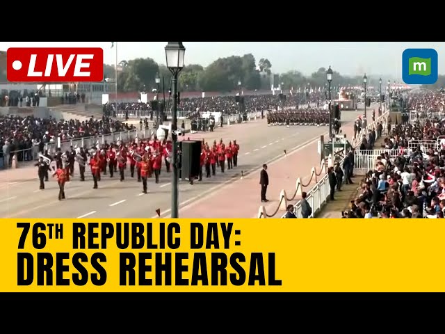 LIVE: 76th Republic Day Parade full dress rehearsal at Kartavya Path in Delhi | Indian Army