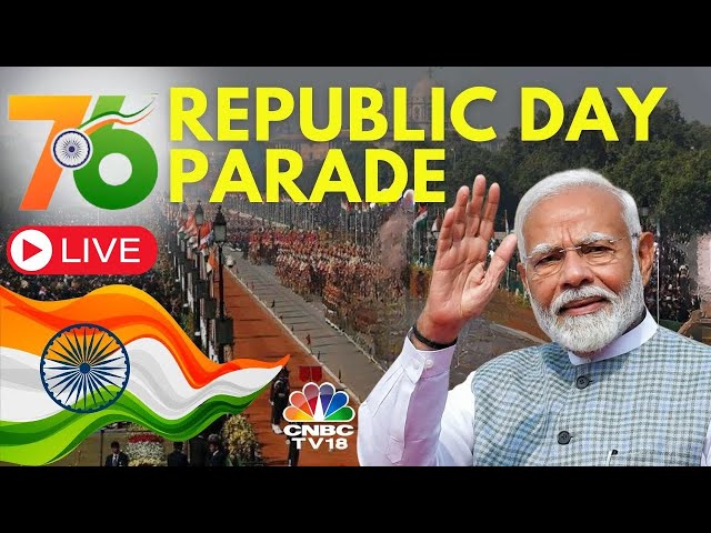 Republic Day Parade 2025 LIVE | India Celebrates 76th Republic Day | PM Modi | Kartavya Path | N18L