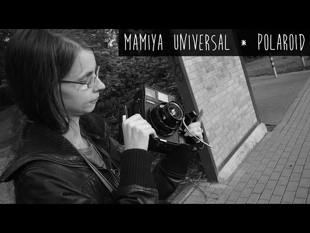 My new Mamiya Universal - Industrial architecture on Polaroid and Cinestill film