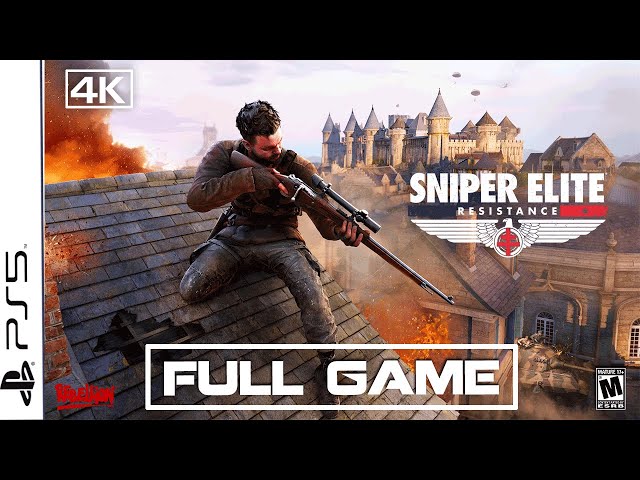 Sinper Elite Resistance - Full Game Walkthrough PS5 Pro GAMEPLAY 4K 60FPS