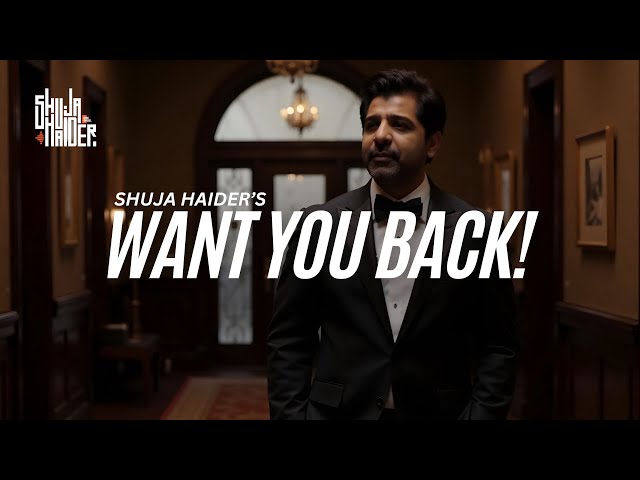 Want You Back | Shuja Haider | AI Music Video