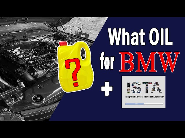 What oil to use for BMW | Data from ISTA | Oil grades | Sump capacity | Oil specification in ISTA