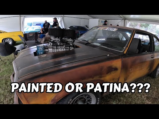 What's the Secret to Allan's Patinaed Holden SS at Summernats 37?