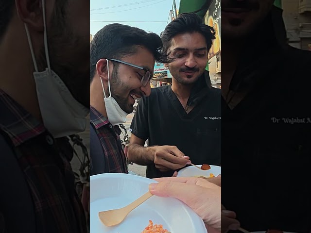 Pakistani Doctors Paid For My Sweets 🇵🇰 #travelblogger #travel #food #streetfood #pakistan