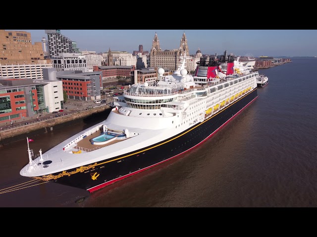 [4K] Disney Magic Ship Drone Footage - Liverpool Cruise Terminal - DJI Mini 2 - Parr Photography