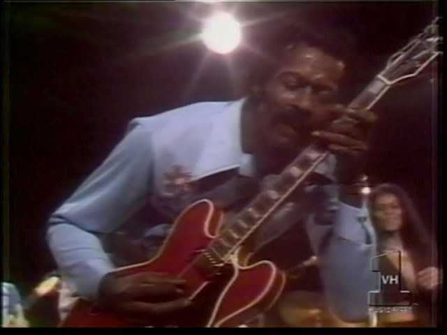 CHUCK BERRY with INGRID BERRY : US TV 1975