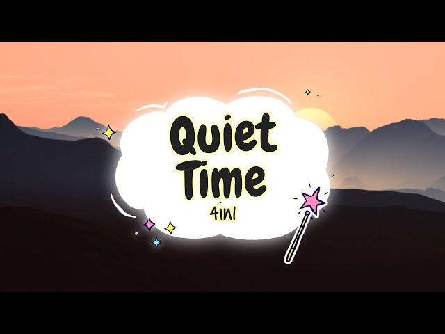 Sleep Meditation for Children | QUIET TIME 4in1 | Sleep Story for Kids