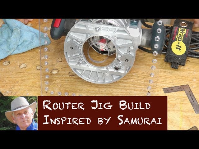 Samurai Carpenter Router Jig for Mortise and Tenons - A 3 Minute Overview