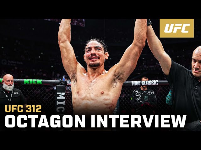 Jonathan Micallef Octagon Interview | UFC 312