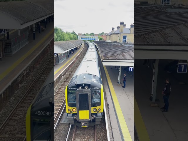 SWR Class 450 Arrives at Aldershot