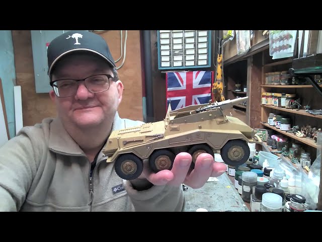 Model Building - Armored Car Sd.Kfz 234/3 Part 2