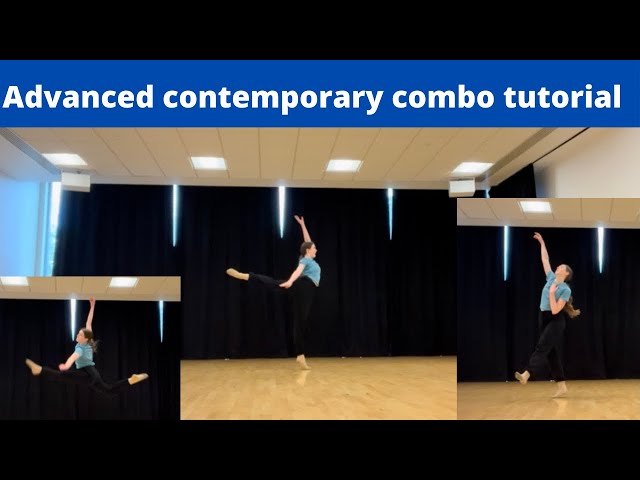 Advanced contemporary choreography tutorial - love in the dark, Adele