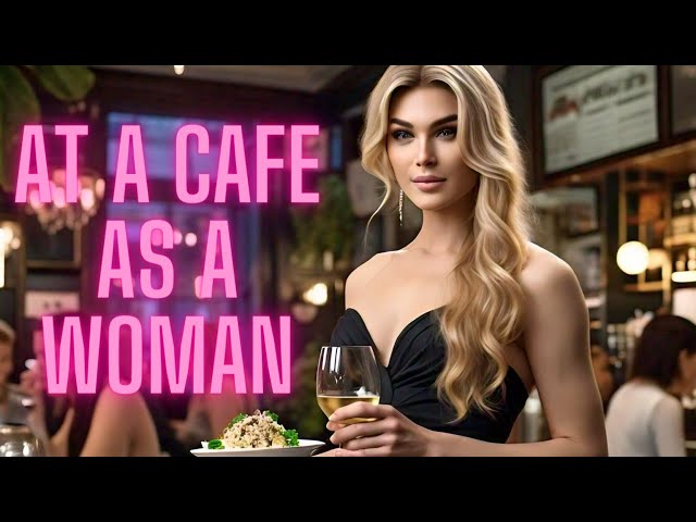 Crossdressing Stories: Placing Orders with My Female Voice at a Trendy Coffee Bar as a Girl