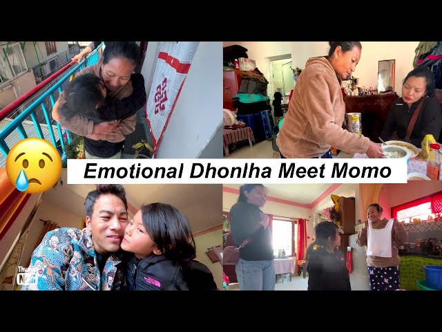 Emotional Video || Dhonlha Meet Momo || after long Gap || Tibetan Vlogger || New video || Vlog