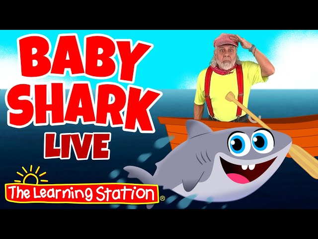 Baby Shark Live ♫ Brain Break ♫ Action Song ♫ Family Adventure ♫ Kids Songs by The Learning Station