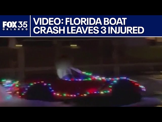 New video shows Florida boat crash during Christmas parade